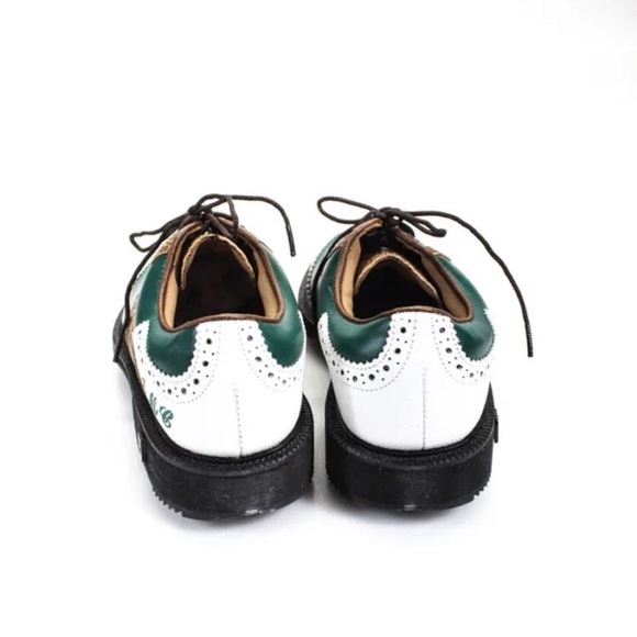 FJ icon shield leather golf shoes 4.5 - Picture 3 of 12